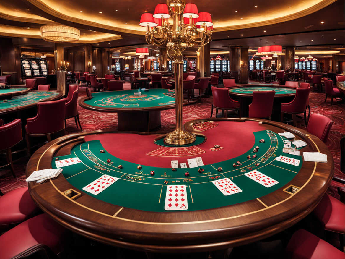 Baccarat Table